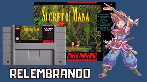 Secret of Mana RELEMBRANDO O CLÁSSICO JRPG DO SNES YouTube