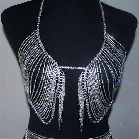 Fashion Nightclub Bra Panty Set Wedding Rave Party Night Sexy Lingerie