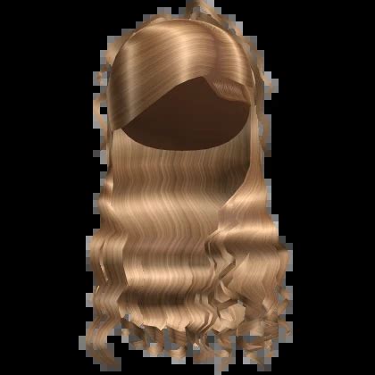 Blonde Half Up Half Down W Loose Curls Roblox Item Rolimon S