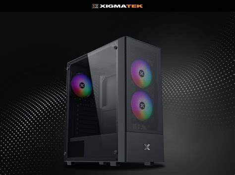 Xigmatek Hero II Air ARGB Z Power II Z750 600W Mid Tower Case Alfrensia