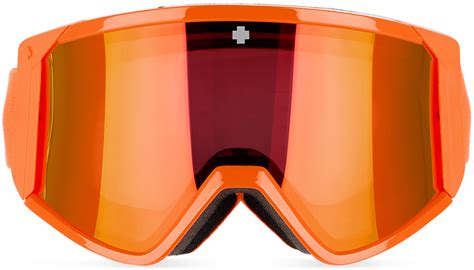 Orange Raider Snow Goggles By Spy Ssense Canada
