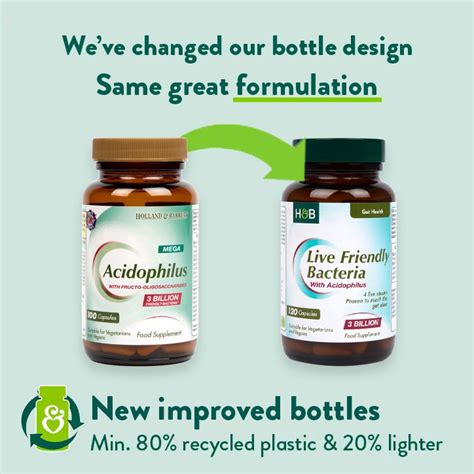 Holland And Barrett Friendly Bacteria And Acidophilus 120 Capsules