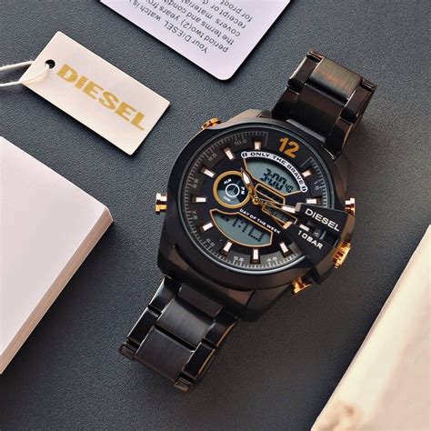 Buy high quality replica watches | Diesel Mega Cheif Analog | Yasstore