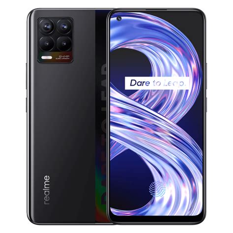 Realme 8 128GB + 6GB RAM Dual Sim, Cyber Silver, Cyber Black, цена в ...