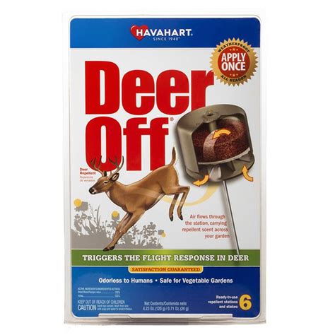 Deer Off® Weatherproof Deer Repellent 6 Pack Havahart® Do5600 B