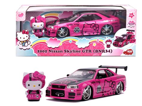 Nissan - Skyline GTR BNR34 2002 - Jada-Toys - 1/24 - Autos Miniatures Tacot