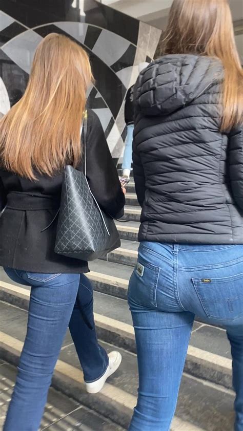 Nice Big Ass In Tight Blue Jeans Walking Up Stairs And Standing In Front Of Me Tight Jeans Forum