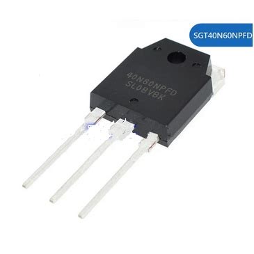 Transistor SGT40N60NPFD 40N60NPFD ORIGINAL | Shopee Brasil