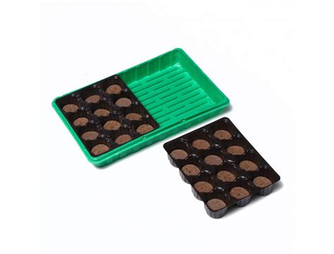 Минипарник для рассады с торфяными таблетками (24 таблетки d=41мм ...