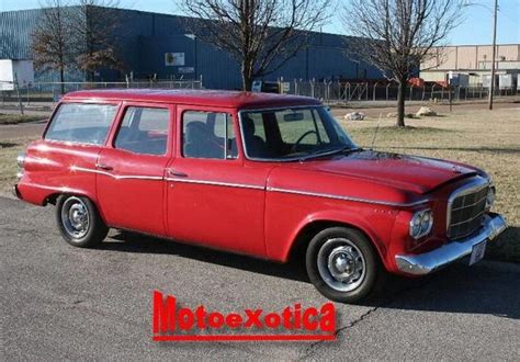 1962 Studebaker Lark Wagon Motoexotica Classic Cars