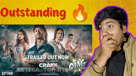 Crakk Jeetegaa Toh Jiyegaa Official Trailer Reaction Knight