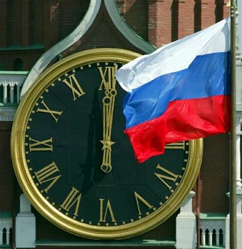 Время России (Росии, Русии, Руси) и столицы этой стороны Земли, Москвы ...