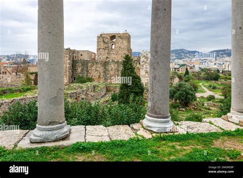 Byblos Crusader Castle Lebanon It Was Built By The Crusaders In The