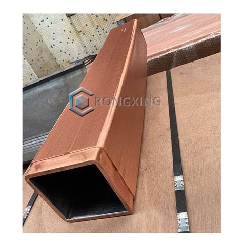 Metal Mould 2 Cuag Square Retangular Copper Mould Tubes For Continuous