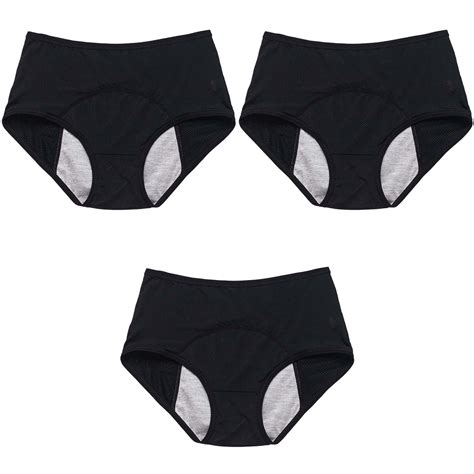 Dondpo Plus Size Lingerie Womens Underwear Pc For Women Leak Proof Cotton Overnight Menstrual