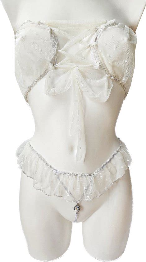 BamBella Sexy Lingerie Set S M Kruisloos String Set Erotische Kleding Dames Bol