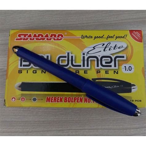 Jual Bolpoint Standard Boldliner Elite 1 0 Signature Pen Shopee Indonesia