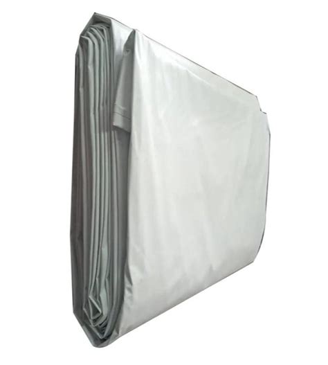 Silnylon Pe Laminated Mm White Hdpe Tarpaulin For Construction At Rs