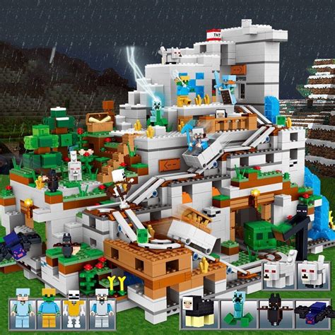 Конструктор Minecraft набор "Горная Пещера" деталей / 15 фигурок купить ...