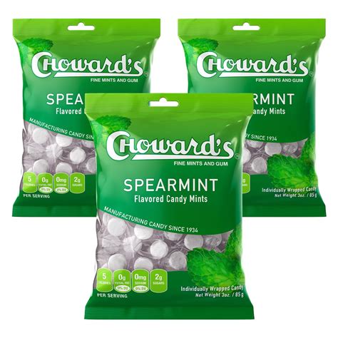 Choward's Spearmint Candy Bags ESF27 | Unique Aromatic Flavors Perfect