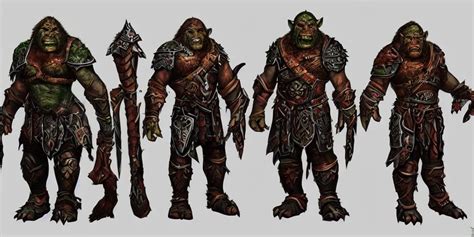 Different Views Of Orcs In Armour Colourful Stable Diffusion Openart