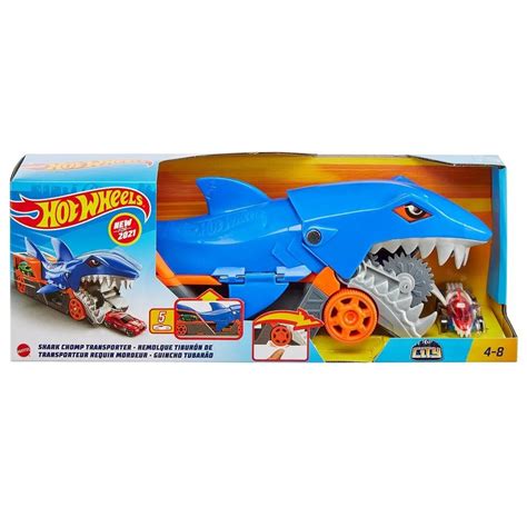Hot Wheels Köpek Balığı Taşıyıcı GVG36 Limon Oyuncak