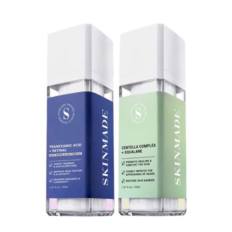 Skinmade Tranexamic Acidretinalcentella Scar Pigmentation Set Lazada