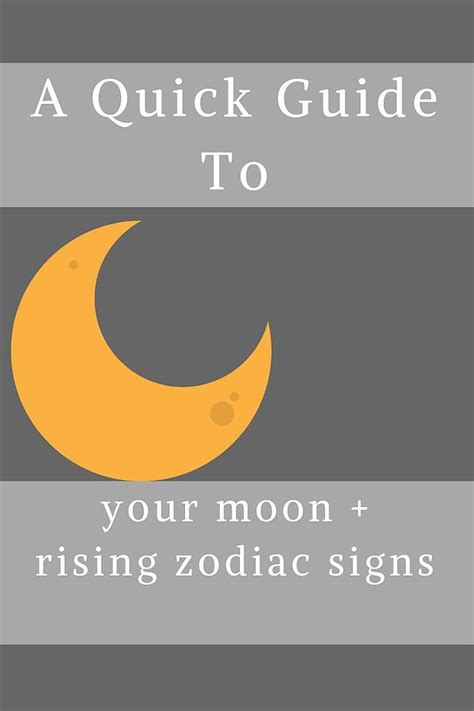 Discovering Your Cosmic Identity: Uncovering The Secrets Of Your Moon And Rising Signs