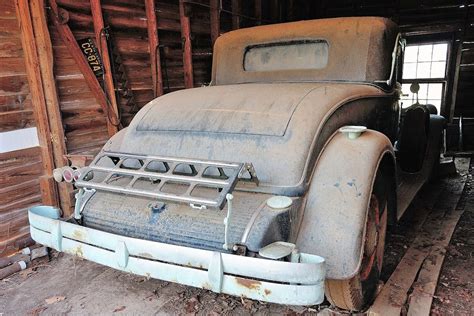 Stored For 49 Years 1932 Pierce Arrow V12 Lebaron Coupe Barn Finds