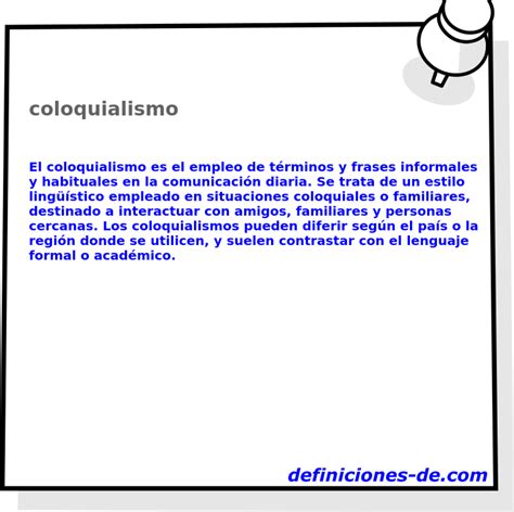 O Que Significa Coloquialismo - Significado de «coloquialismo»
