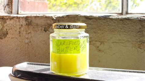 How To Clarify Butter Youtube