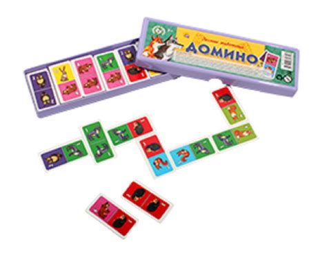Игра настольная Домино Лесные животный ИН-4614 - купить в интернет ...