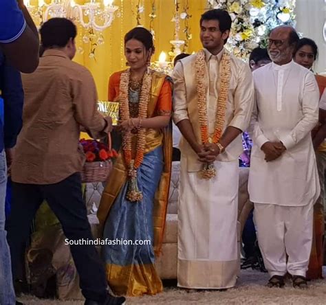 Soundarya Rajinikanth And Vishagan Vanangamudis Pre Wedding Reception