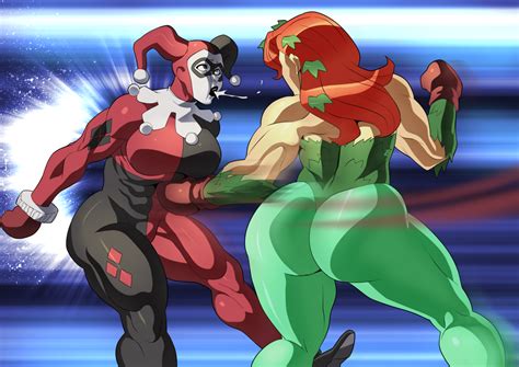 Harley Quinn Vs Poison Ivy By Sats Vanbrand Hentai Foundry