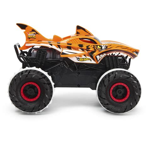 Машина Hot Wheels РУ Monster Trucks Tiger Shark USB купить в интернет магазине Hot wheels su