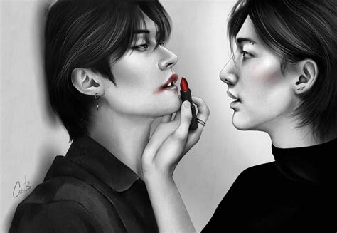 Pin by Chloé Brnard on Skz art Cute gay couples Fan art Cute gay