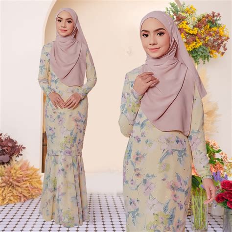 Baju Kebarung Kurung Kedah Sulam Baju Kurung Moden Kurung Floral Kurung