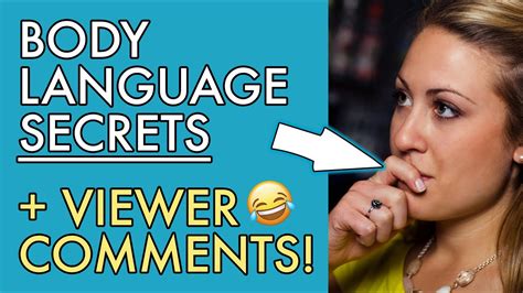 Body Language Secret Explained Finger On Mouth Plus Viewer Comments