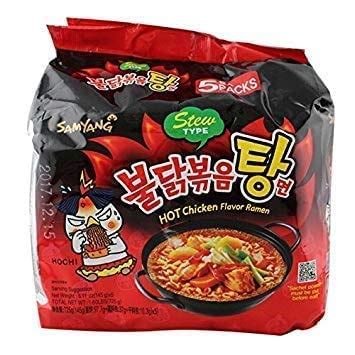 Get Samyang Buldak Jjajang Korean Spicy Hot Chicken Stir Fried Noodles Oz Pack Of