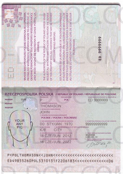 Passport Poland - PSD Store