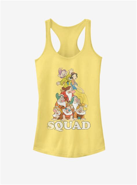 Hot Topic Disney Snow White Squad Dwarfs Girls Tank Mall Of America
