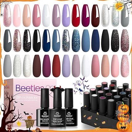 Beetles Colecci N Muse Esmaltes En Gel Colores Nude Gris Rosa Azul Y Brillantina