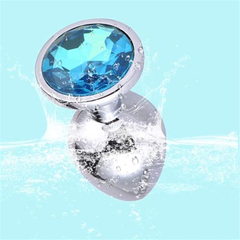 Mücevher Taşlı Büyük Boy Paslanmaz Çelik Anal Tıkaç BNR MEDİKAL Sex Shop Erotik Shop