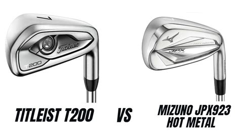 Titleist T Vs Mizuno JPX Hot Metal Irons Comparison Overview Golf Blue Heron Online Store