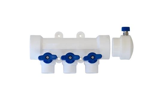 Полипропиленовый коллектор с отсечными кранами Valtec | VTp.780