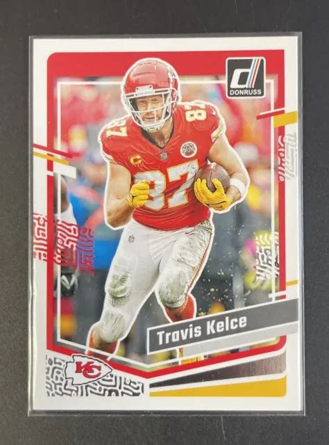 2023 DONRUSS TRAVIS Kelce 151 Kansas City Chiefs EUR 1 93 PicClick FR