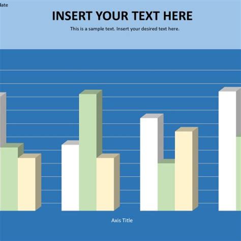 Simple 3D Bar Chart for PowerPoint Template - Slidevilla