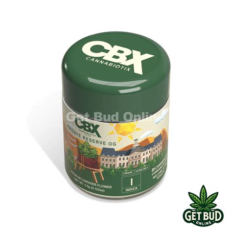 Cbx Cannabiotix Flower 35g Private Reserve Og Premium Bud 🔥🔥 Get