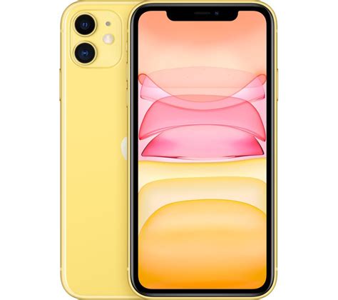 Buy Apple Iphone 11 128 Gb Yellow Free Delivery Currys