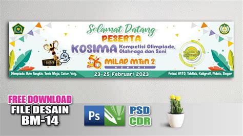 Backdrop Spanduk Banner Selamat Datang X Cm Peserta Lomba